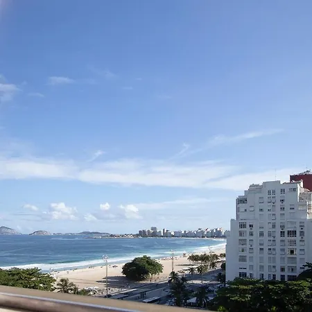 Confortavel 01 Quarto Vista Panoramica Mar Río de Janeiro Exterior foto